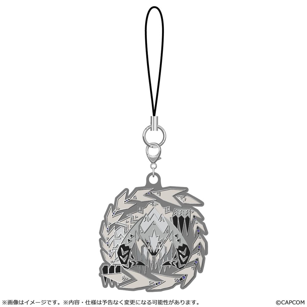 Monster Hunter Wilds Metal Keychain Monster Icon 5 cm Assortment (10)
