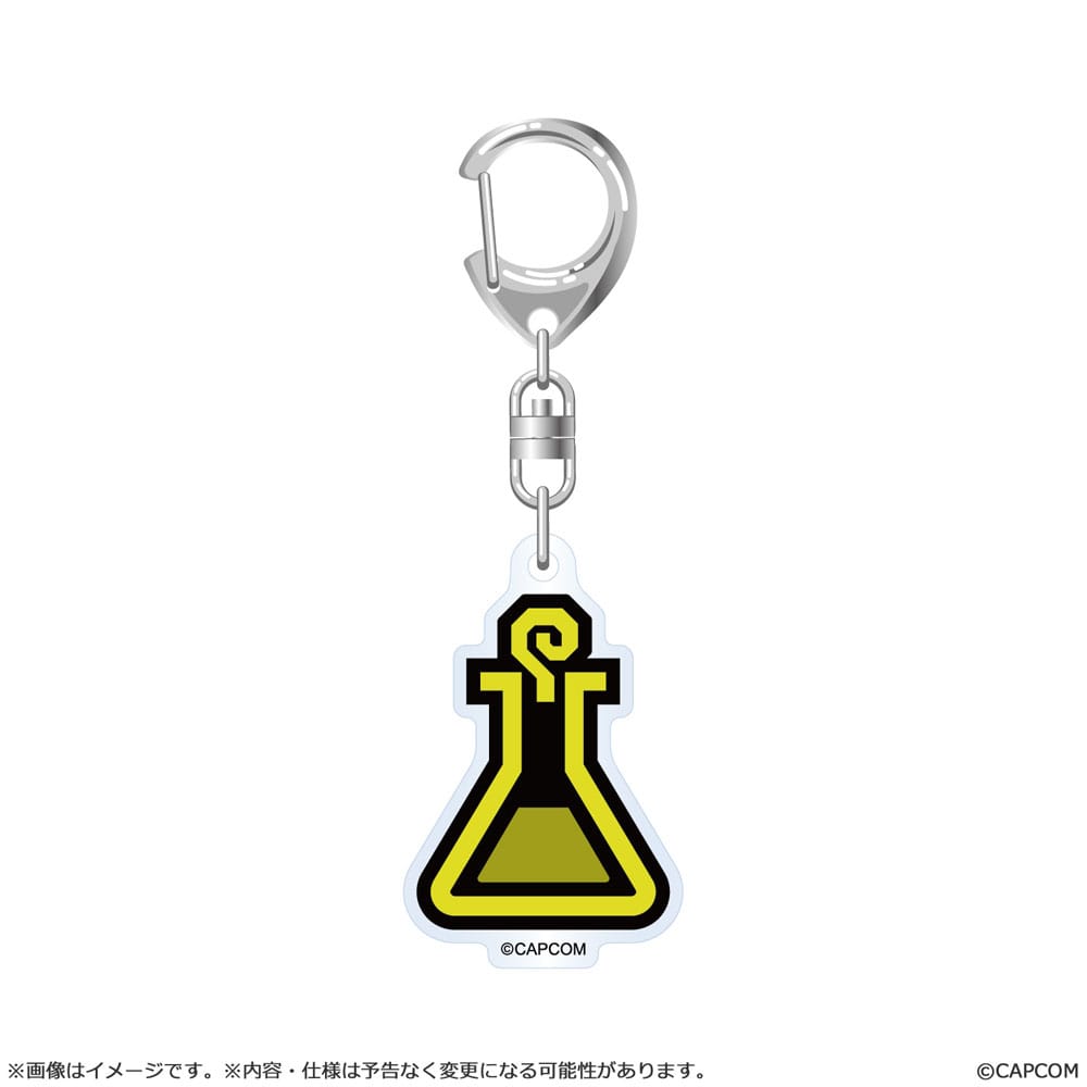 Monster Hunter Wilds Acryl Keychains Item Icon 6 cm  Assortment (10)