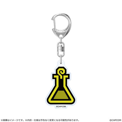 Monster Hunter Wilds Acryl Keychains Item Icon 6 cm  Assortment (10)