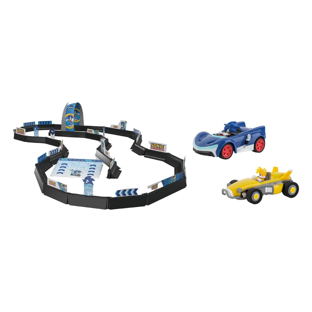 Sonic the Hedgehog RC remote-controlled Car 1/43 2.4GHz Tabletop Racing Set