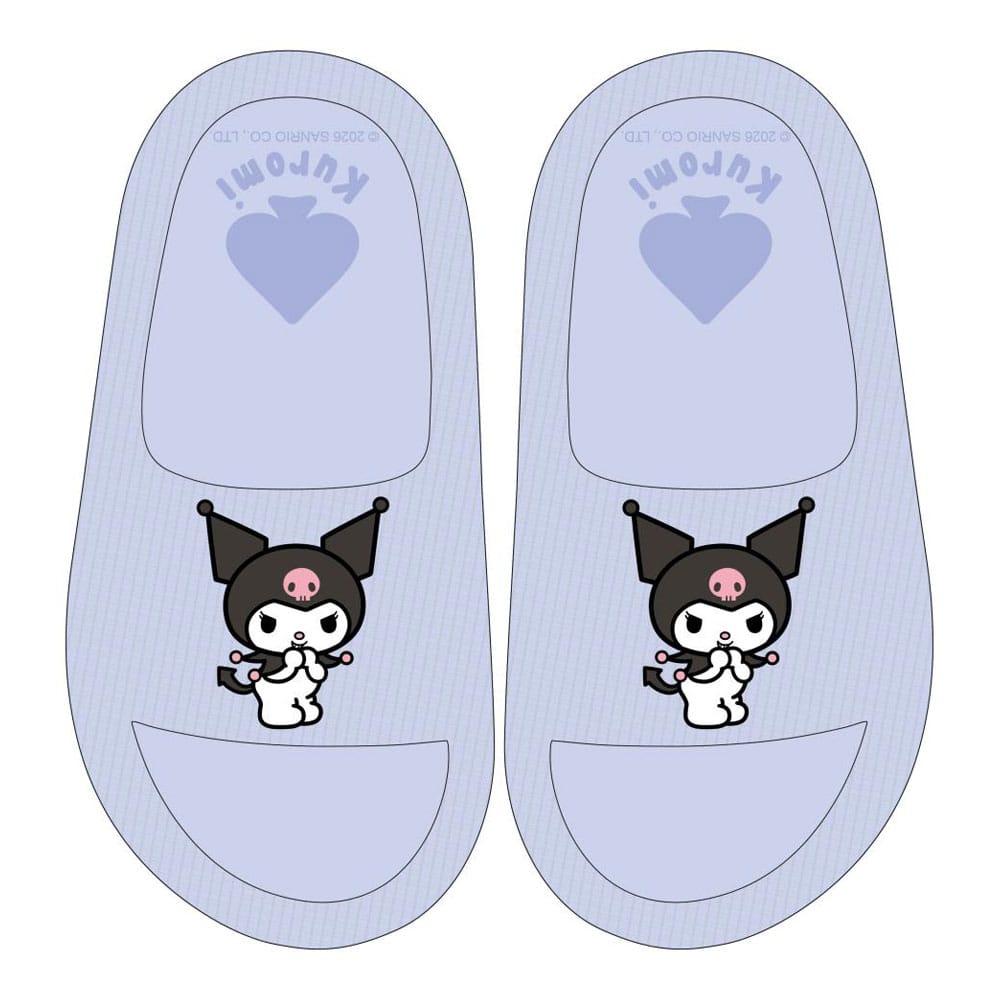 Sanrio Slippers Kuromi Assortment (12) Footwear