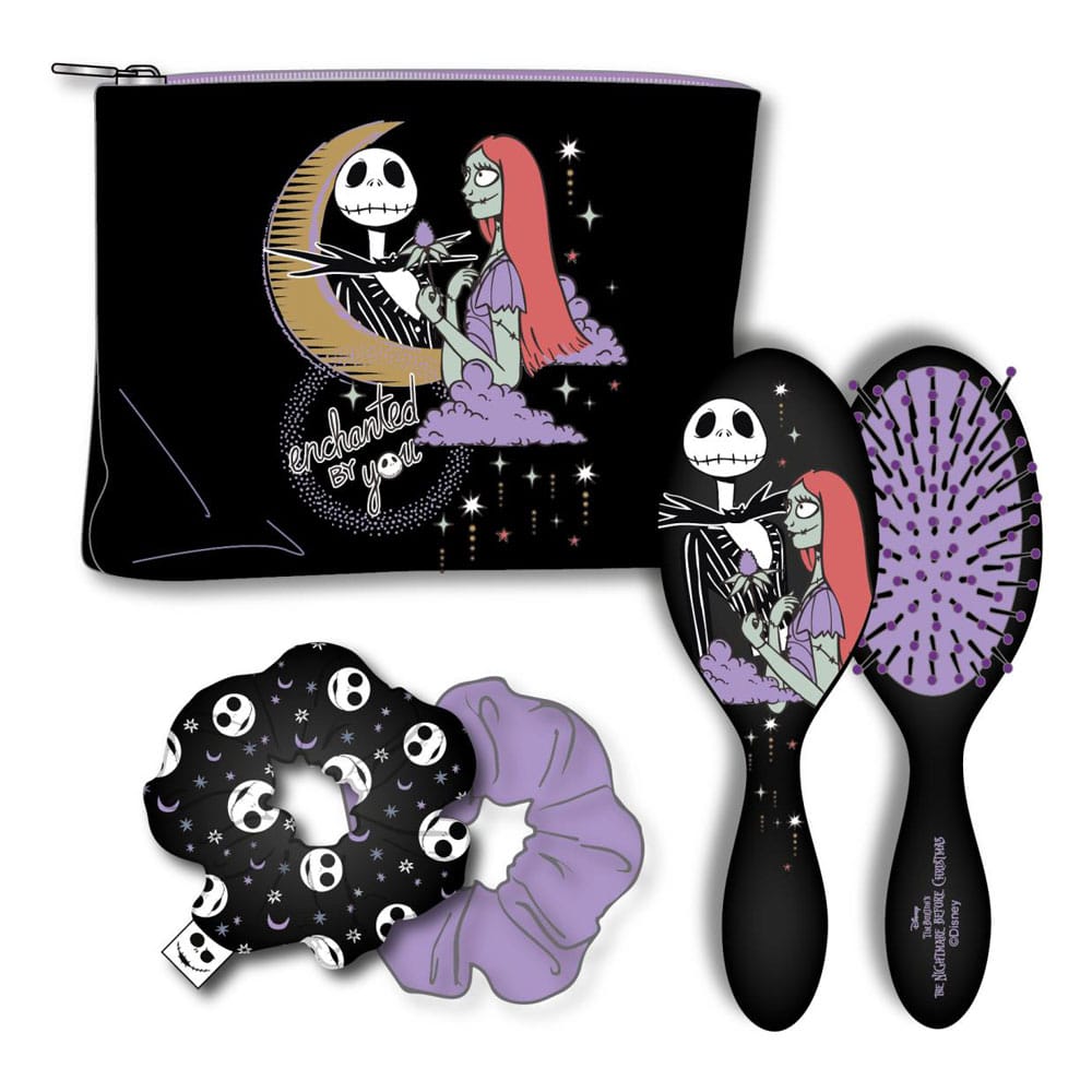 Nightmare before Christmas Make Up Bag 3 pack Jack & Sally Bags