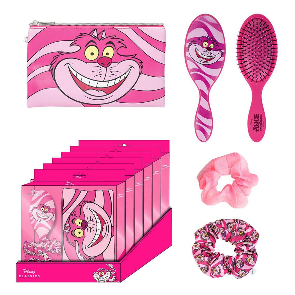 Disney Make Up Bag 4 pack Alice in Wonderland Cheshire Cat Bags