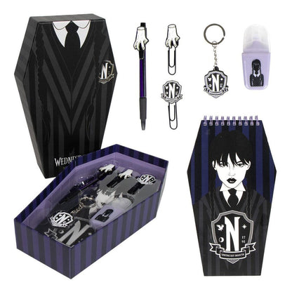 Wednesday Stationery - Set 6 pieces Stationery