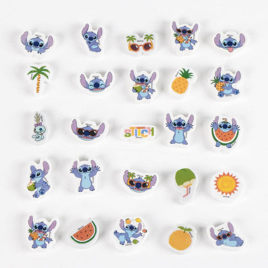 Lilo & Stitch Erasers 25-Pack