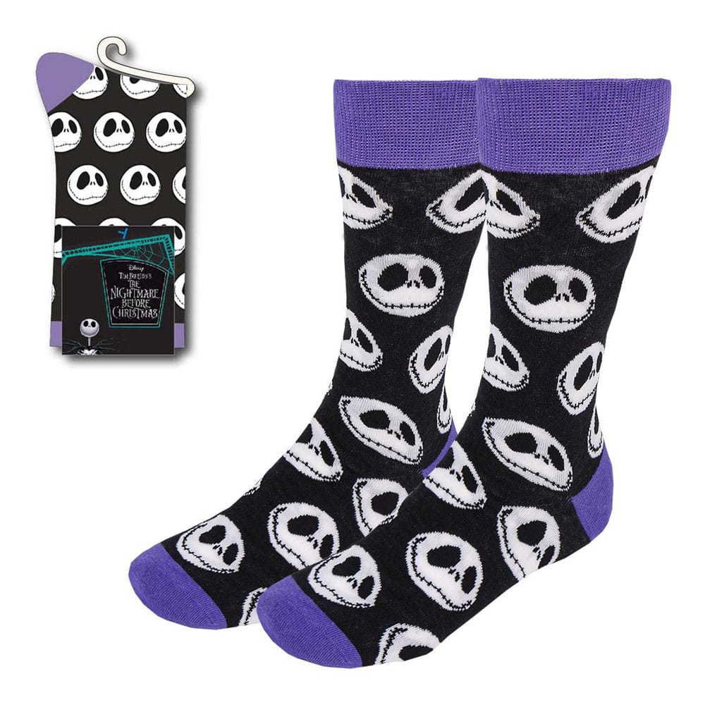 Nightmare before Christmas Socks Jack´s Face Purple 38-45 Footwear