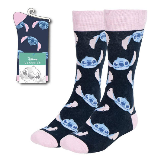 Lilo & Stitch Socks Stitch´s Face Rosa 36-43 Footwear