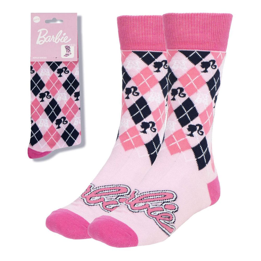 Barbie Socks Logo Pink 36-43