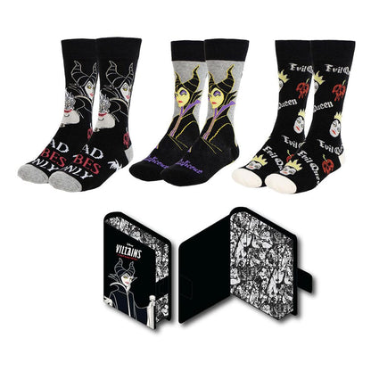 Disney Villains Socks 3-Pack 36-43 Footwear
