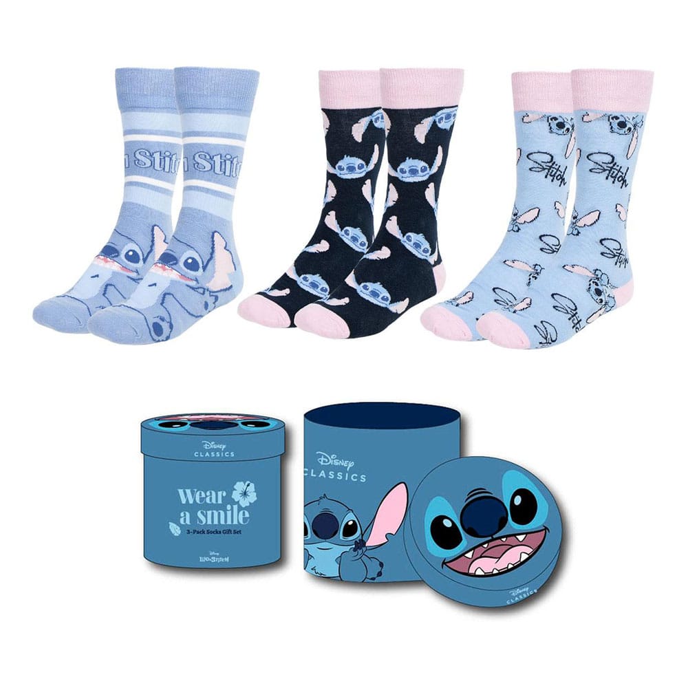 Lilo & Stitch Socks 3-Pack 36-43 Footwear