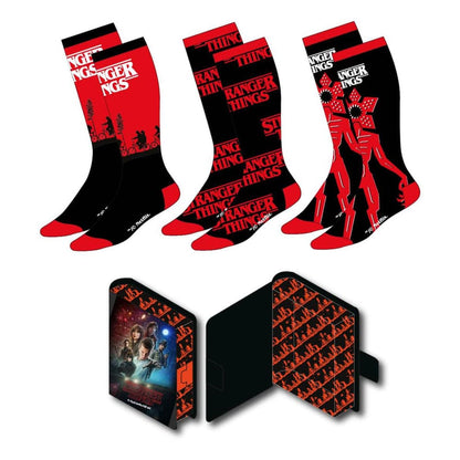 Stranger Things Socks 3-Pack 38-45 Footwear