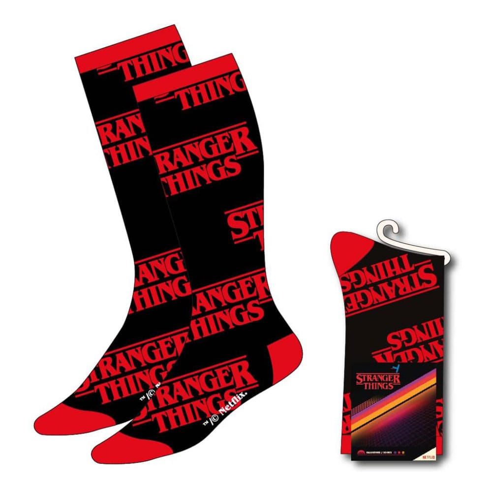 Stranger Things Socks Logo 38-45 Footwear