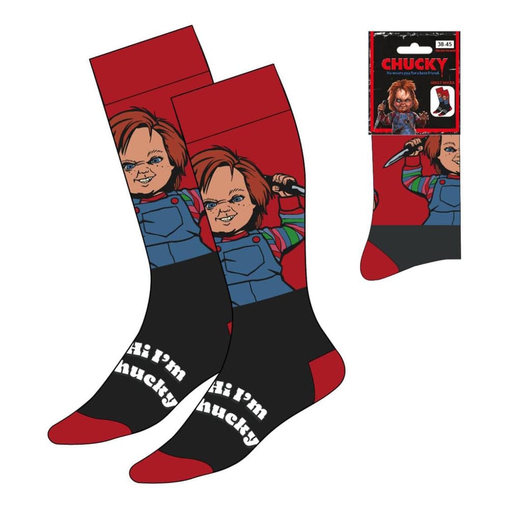 Chucky (Child´s Play) Socks Hi I´m Chucky 38-45