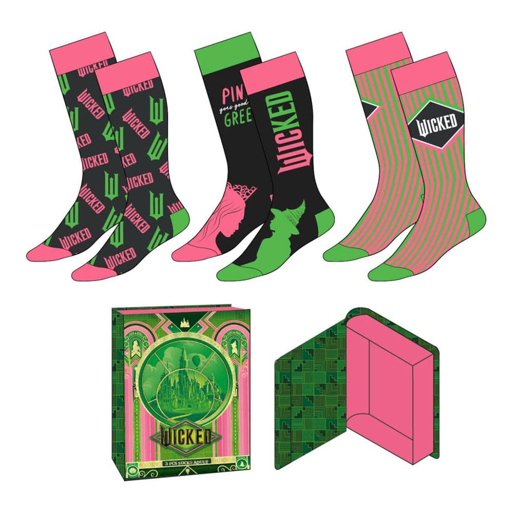 Wicked Socks 3-Pack 36-43 Footwear