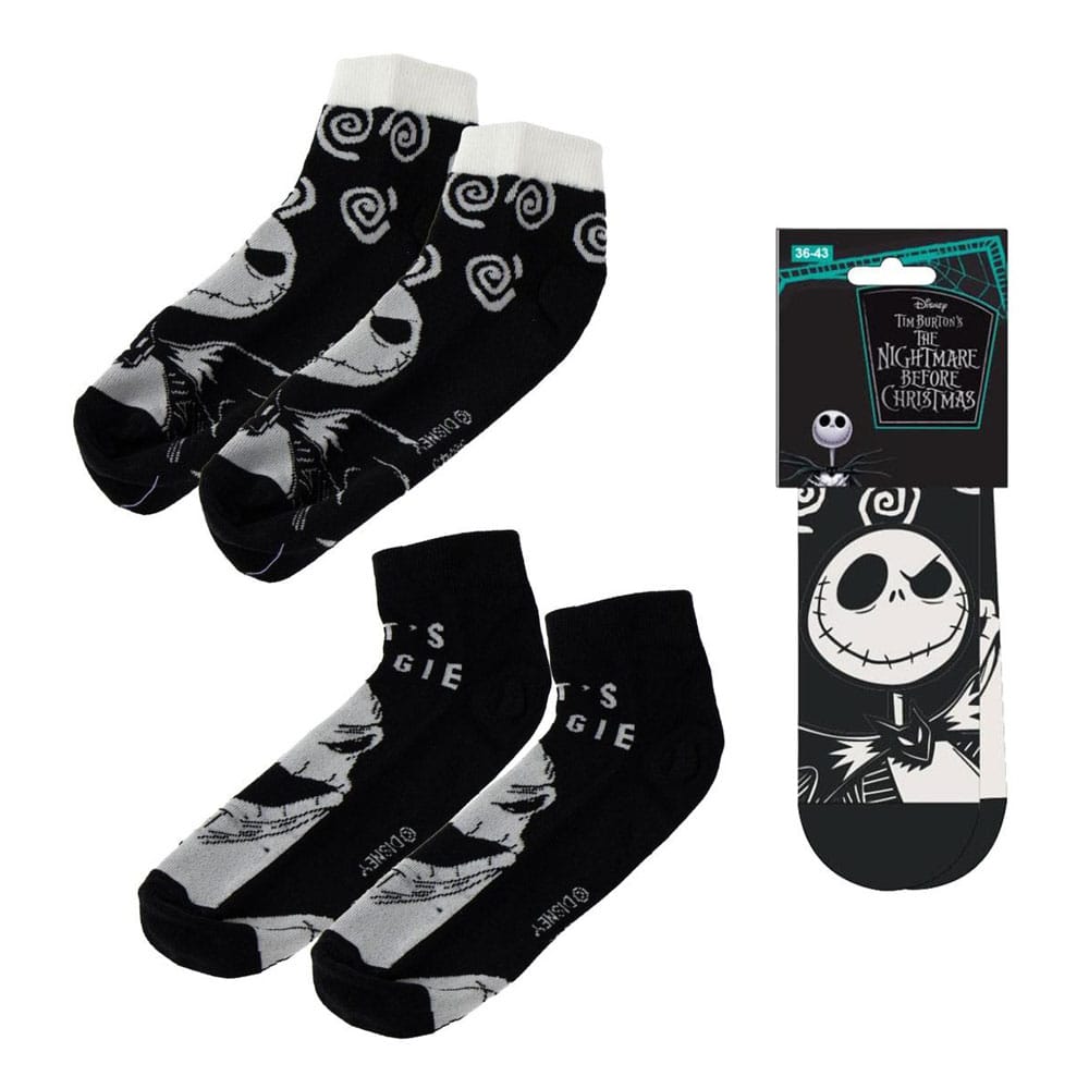 Nightmare before Christmas Ankle socks 2-packs 36-43 Footwear