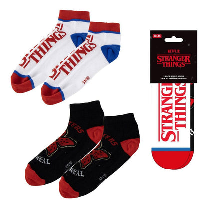 Stranger Things Ankle socks 2-packs 38-45 Footwear