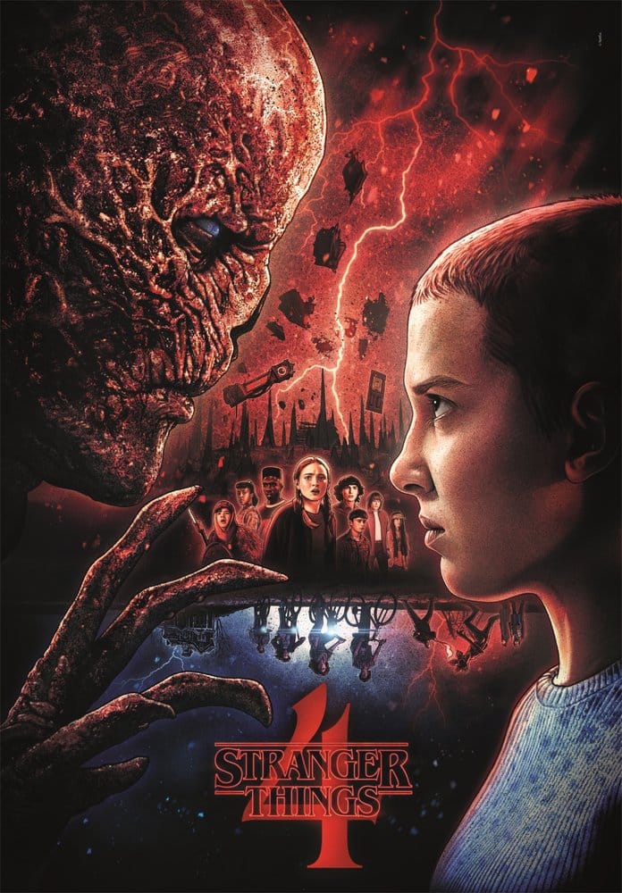 Stranger Things Jigsaw Puzzle Stranger Things 4 Upside Down (1000 pieces)