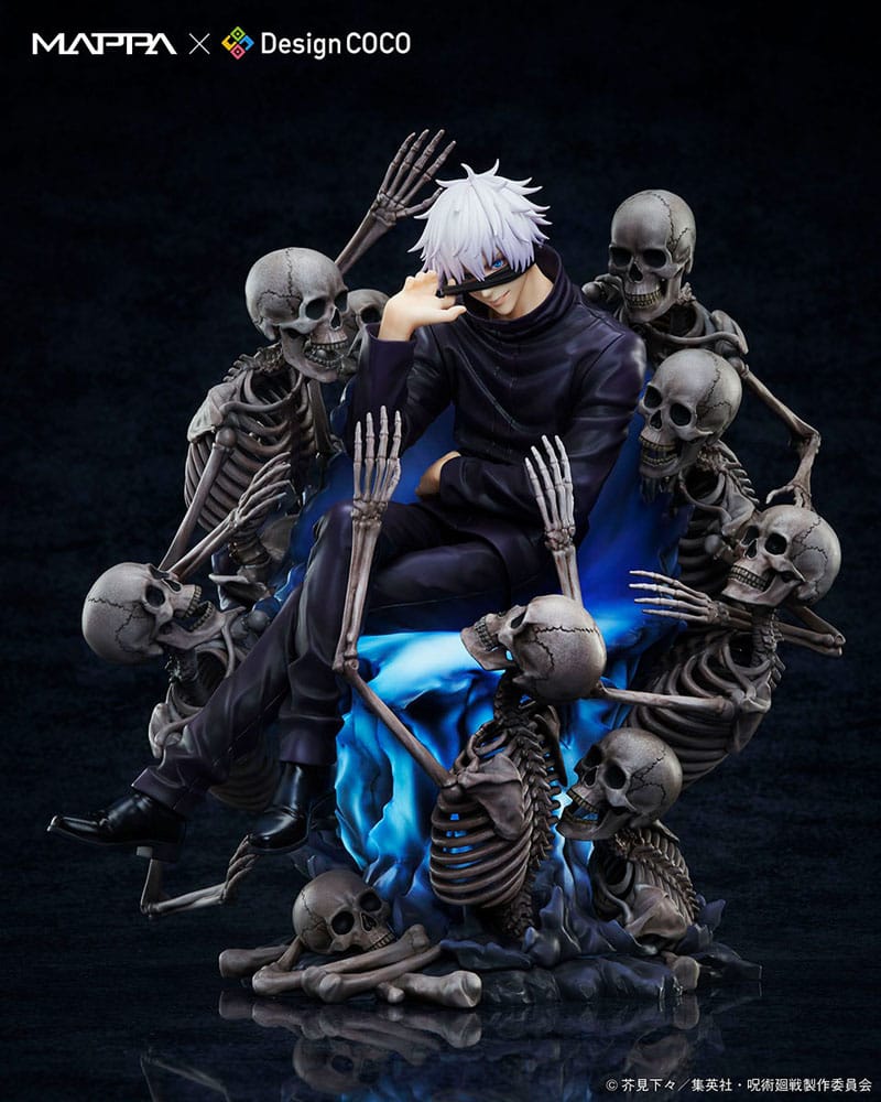 Jujutsu Kaisen Shibuya Incident Mappa x Design Coco PVC Statue 1/7 Satoru Gojo 23 cm Statues