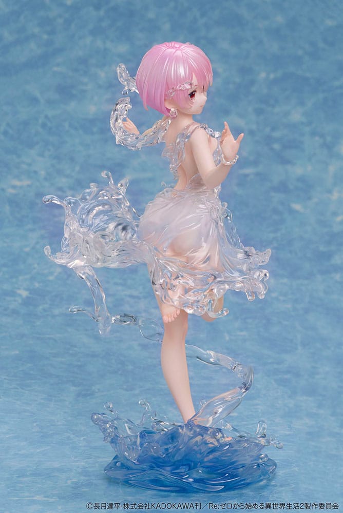 Re:Zero Starting Life in Another World PVC Statue 1/7 Ram Aqua Dress 23 cm