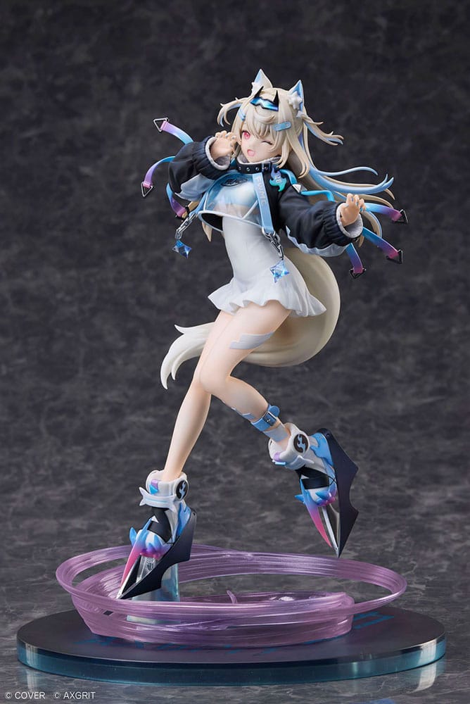 Hololive Production PVC Statue 1/7 Advent Fuwawa Abyssgard AXGRIT Ver. Standard Edition 27 cm Statues