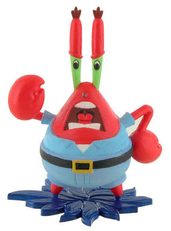 SpongeBob SquarePants Mini figure Mr. Krabs 7 cm Mini-figures