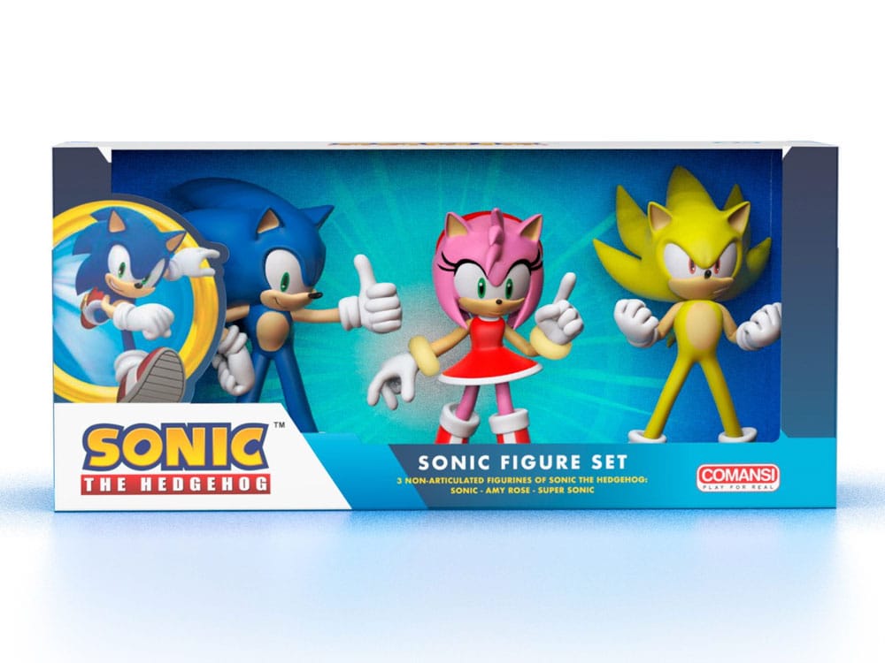 Sonic the Hedgehog Gift Box Set Mini figures Sonic (3)