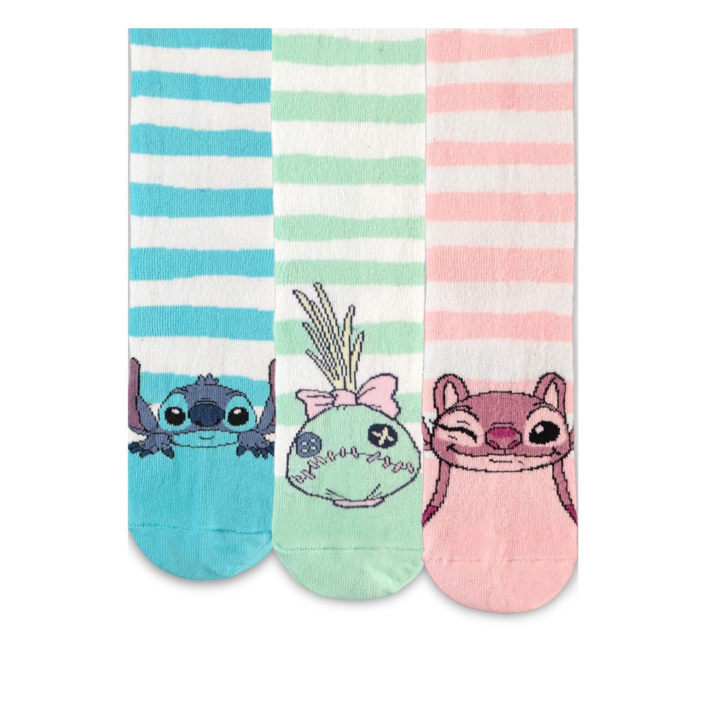 Lilo & Stitch Socks 3-Pack Friends 35-38 Footwear