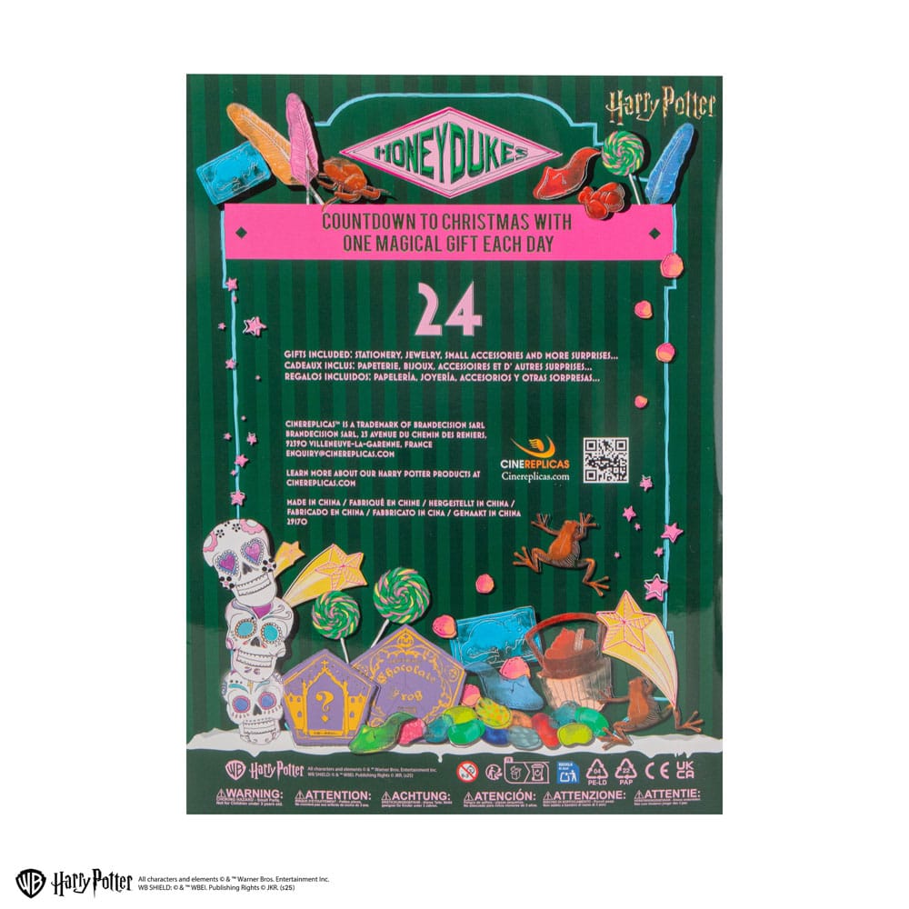 Harry Potter Advent Calendar Honeydukes 2025