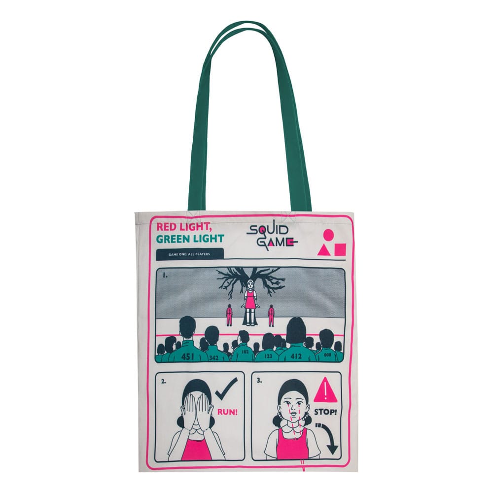 Squid Game Tote Bag Young-hee Blue Print Bags