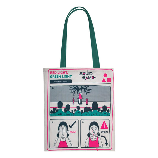 Squid Game Tote Bag Young-hee Blue Print Bags