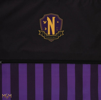 Wednesday Drawstring Bag Nevermore Academy Purple