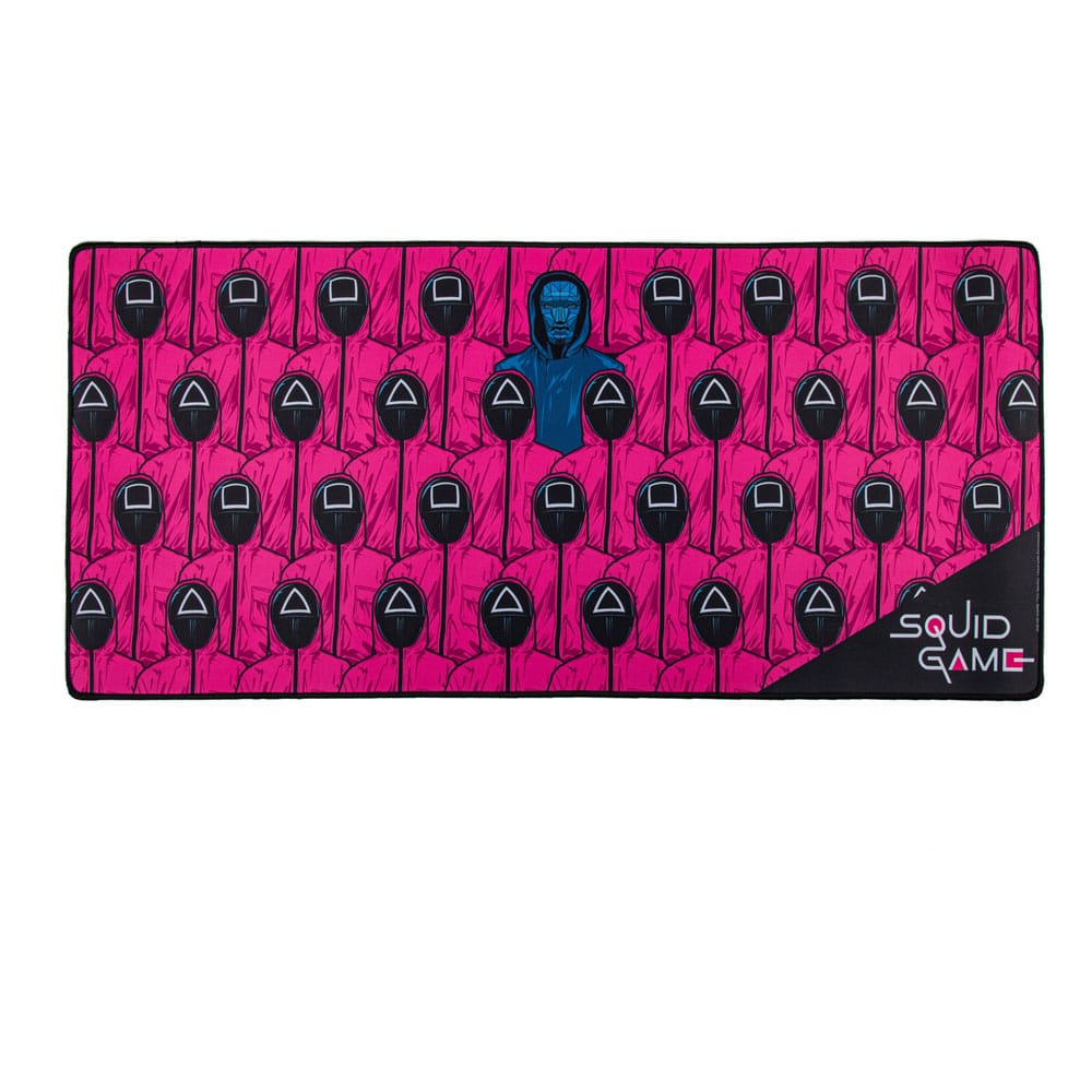 Squid Game Desk Pad Front Man and Guards Stationery