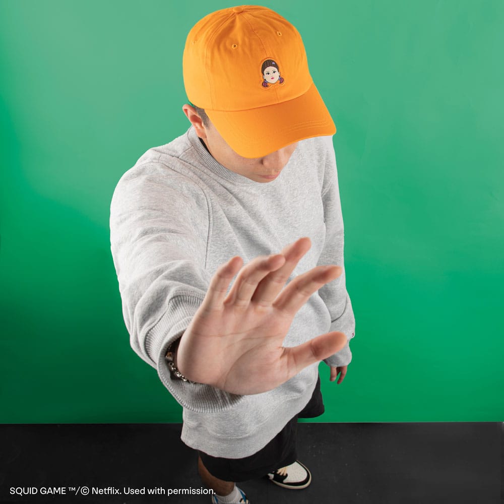Squid Game Curved Bill Cap Young-hee
