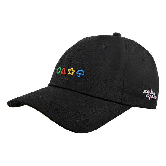 Squid Game Curved Bill Cap Dalgona Beanies & Caps