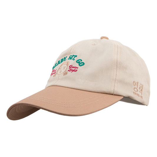 Squid Game Curved Bill Cap Red light green light Beanies & Caps