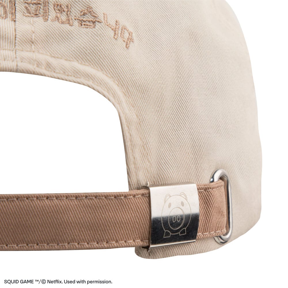 Squid Game Curved Bill Cap Red light green light Beanies & Caps