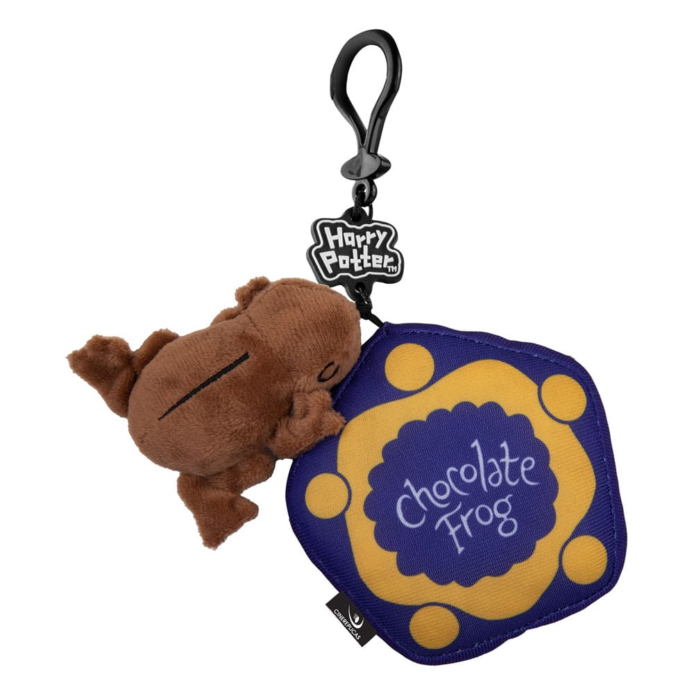 Harry Potter Plush Keychain Chocolate Frog 8 cm Keyrings