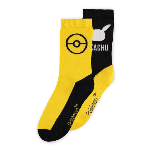 Pokémon Socks 2-Pack Pikachu 39-42