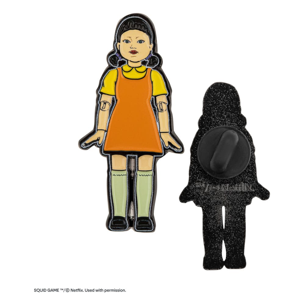 Squid Game Pins 2-Pack Young-hee & Soldier