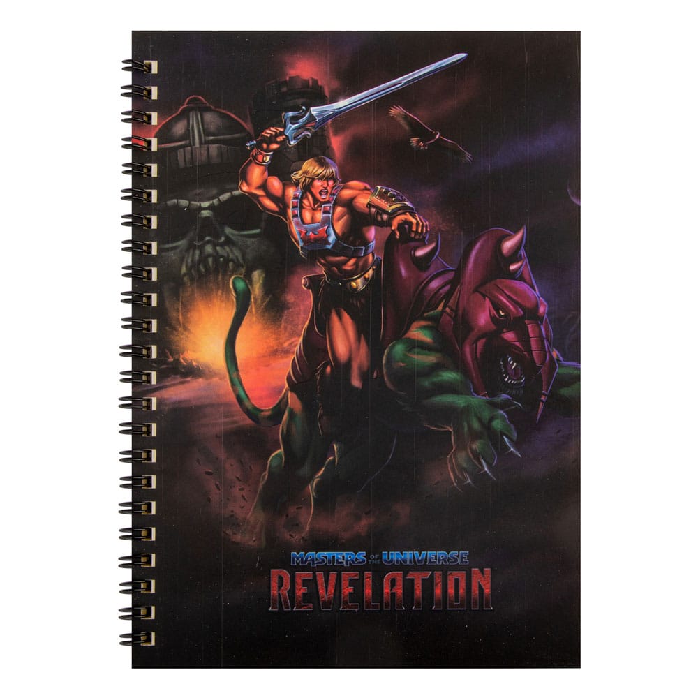 Masters of the Universe - Revelation: He-Man with Battle Cat Notebook Stationery