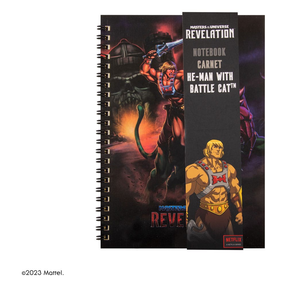 Masters of the Universe - Revelation: He-Man with Battle Cat Notebook Stationery