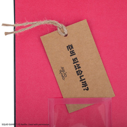 Squid Game Notebook Coffin Stationery