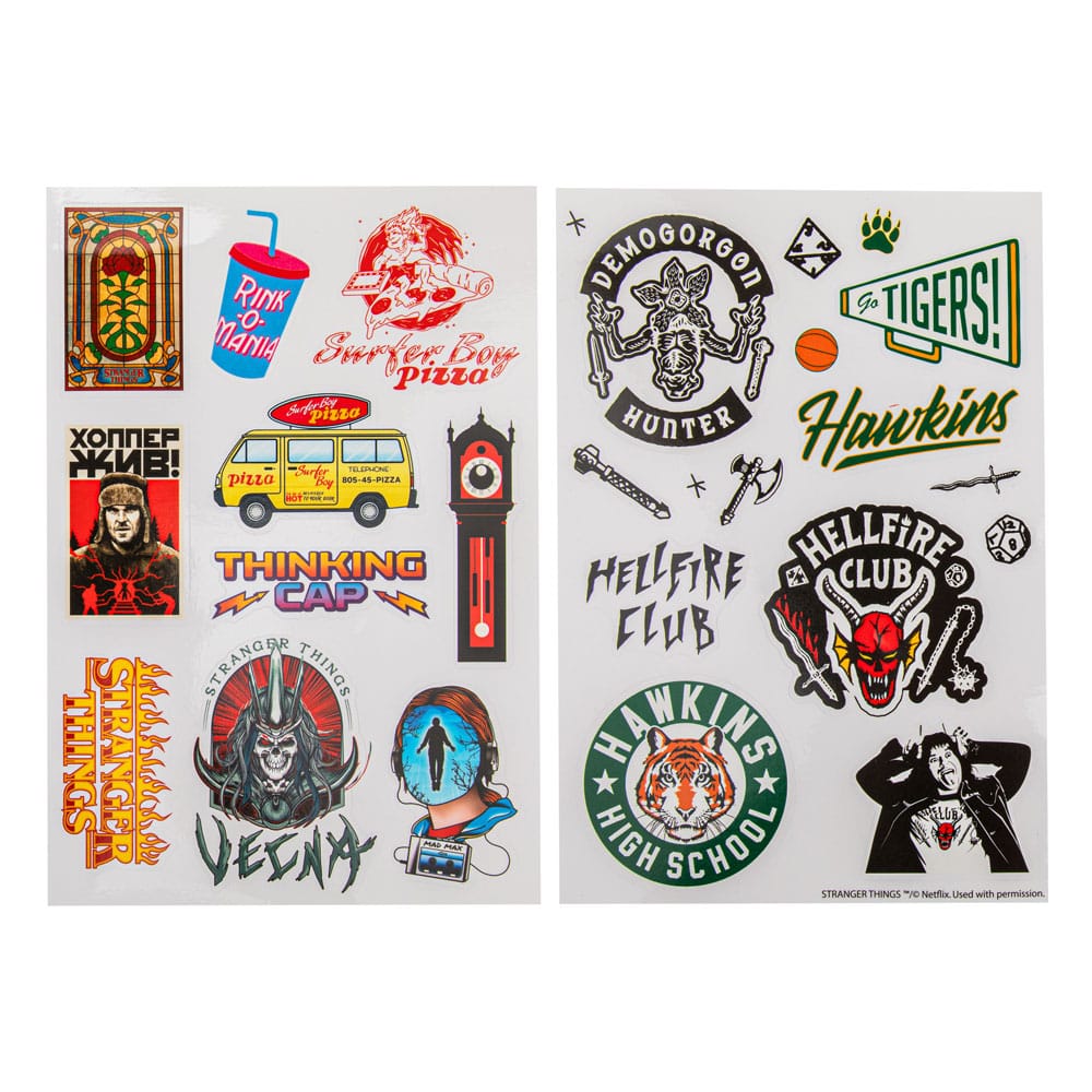 Stranger Things Sticker pack Season 4 Patches & Stickers
