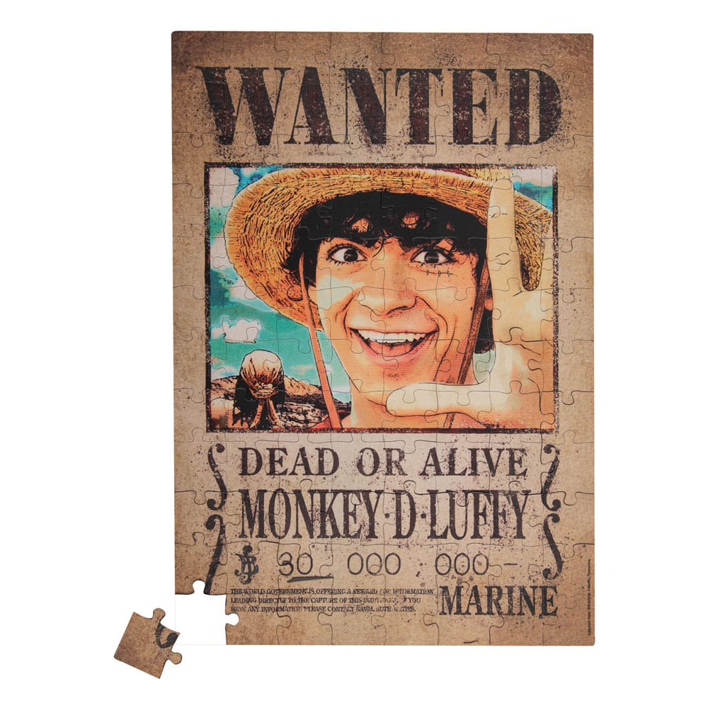 One Piece Magnetic Puzzle Wanted Luffy Puzzles