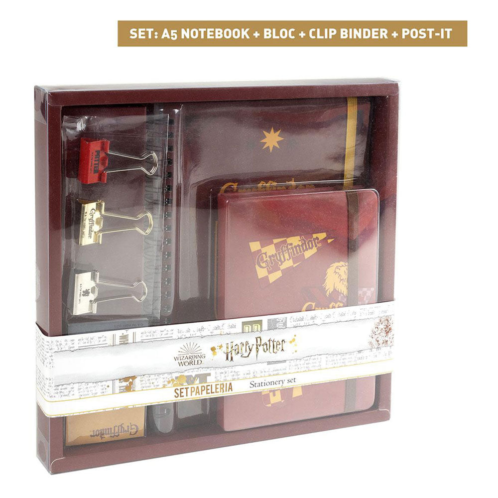 Harry Potter Stationery Set Gryffindor Stationery