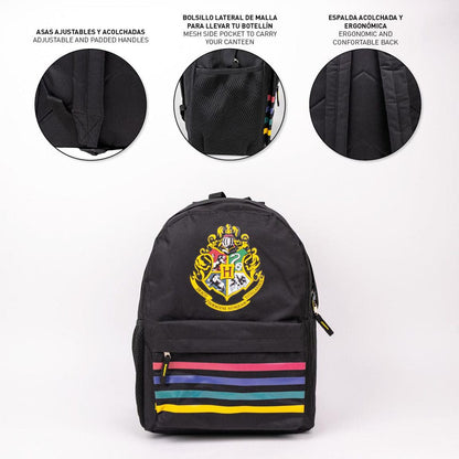 Harry Potter Backpack Hogwarts Black