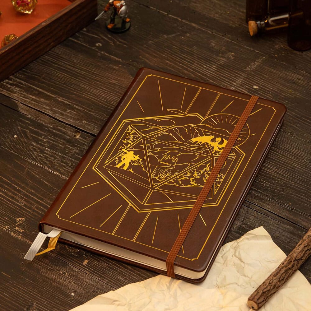Dungeons & Dragons RPG Journal 5e Brown