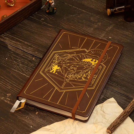 Dungeons & Dragons RPG Journal 5e Brown