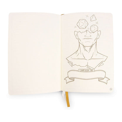 Dungeons & Dragons RPG Journal 5e Black