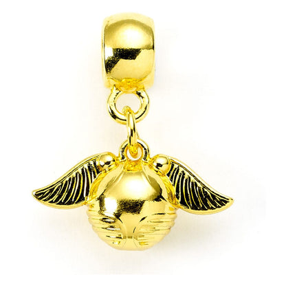 Harry Potter Charm Golden Snitch (Golden Tone)